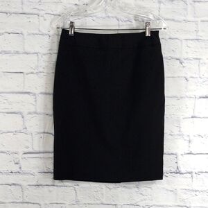Anne Klein Black Pencil Skirt Sz 2